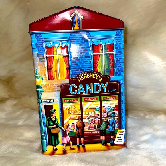 Vintage Hershey’s village series canister. - Picture 1 of 8